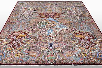 A carpet, Kashmar, ca 393 c 303 cm.