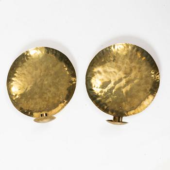 Karl Erik Torssell, a pair of wall sconces, later part of the 20th century.