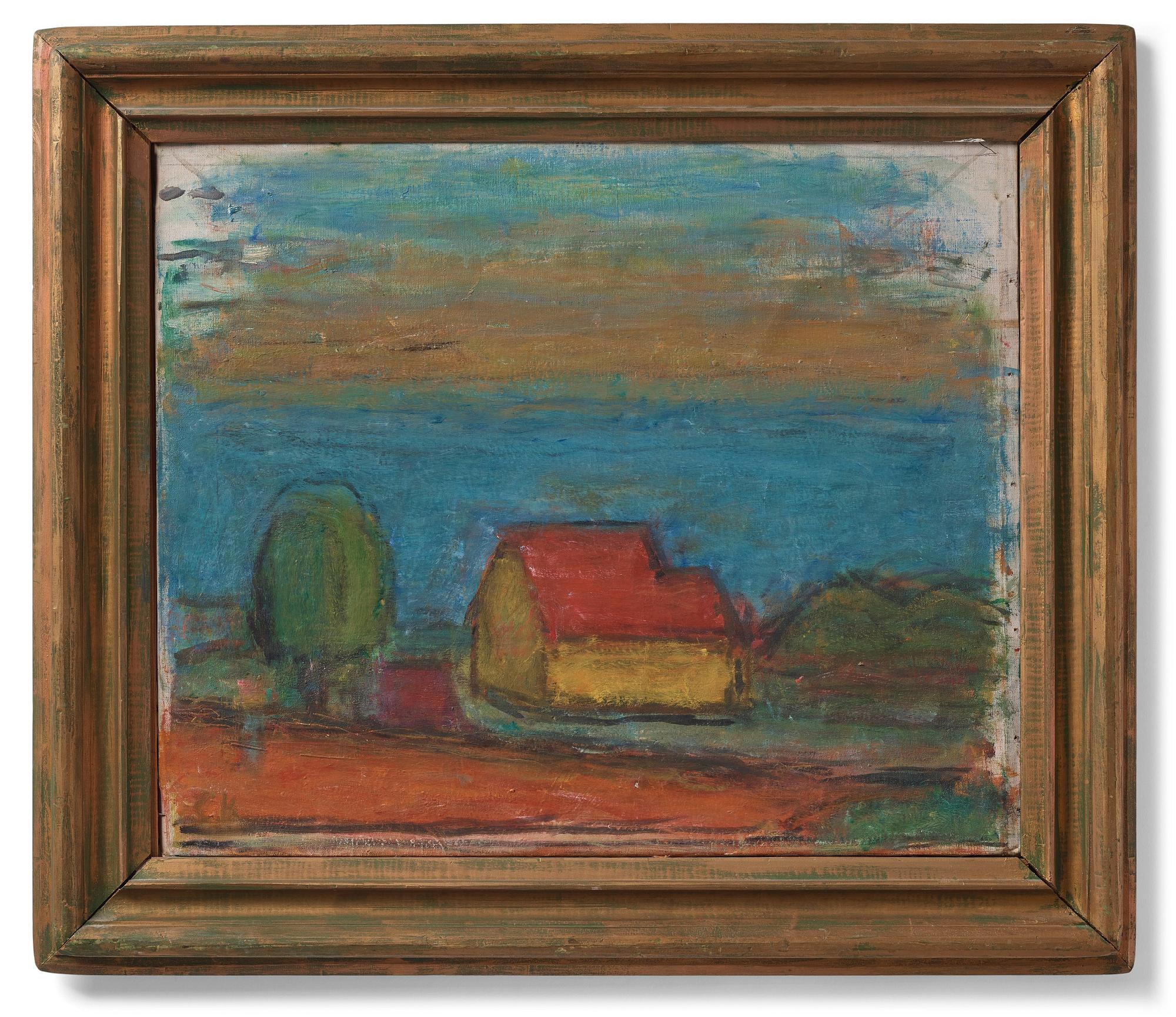 Carl Kylberg, House by the sea.