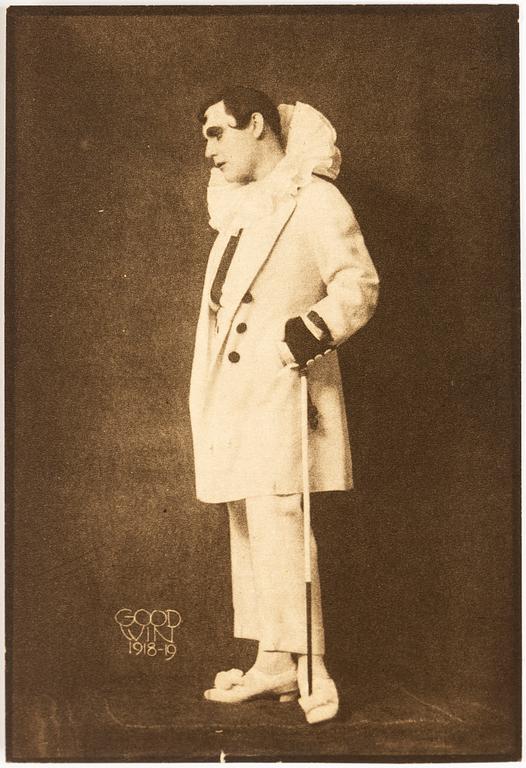 HENRY B. GOODWIN, 3 photo gravures of actor Anders de Wahl in costume.