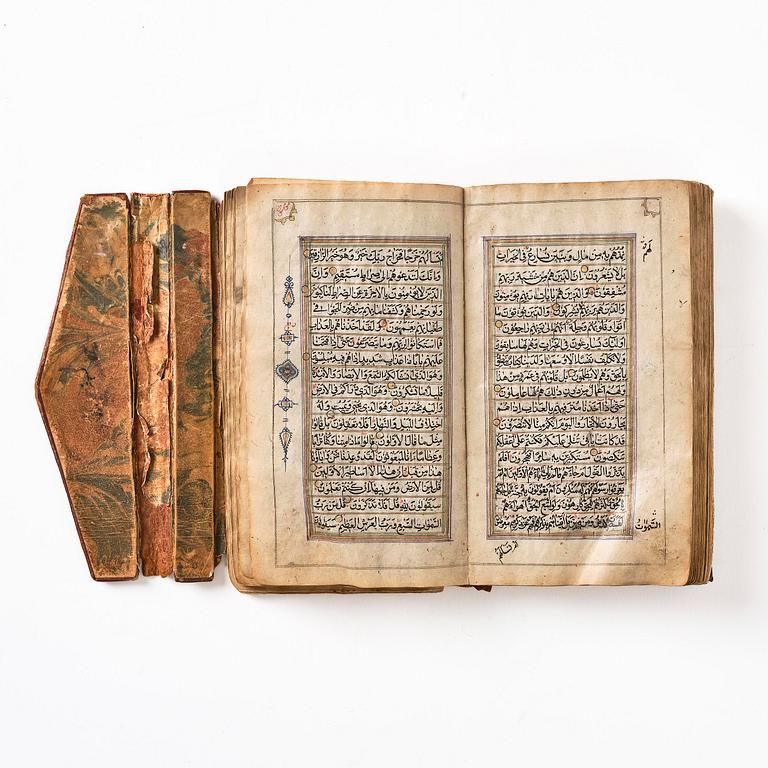 An illuminated Qur'an
North India, Kashmir, late around the year 1800.