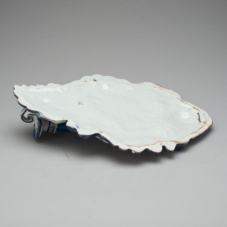 LJUSLAMPETT, fajans. Rokokostil, Holland.