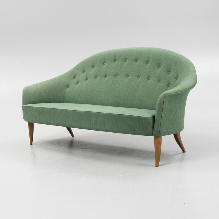 Kerstin Hörlin-Holmquist, soffa, "Paradiset", Triva-serien, Nordiska Kompaniet, Nyköping.