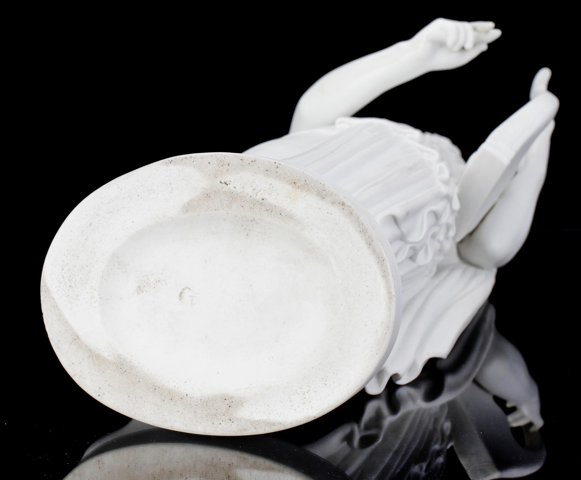 FIGURIN, biskvi, "Apollo", Bing & Gröndahl. 1900-tal.