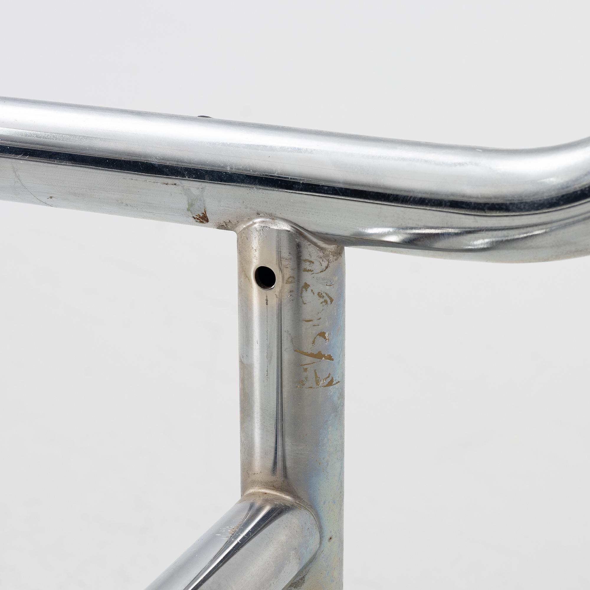 Bruno Mathsson, a chrom-plated bedframe, 'Ulla', DUX, Sweden, 1970's.