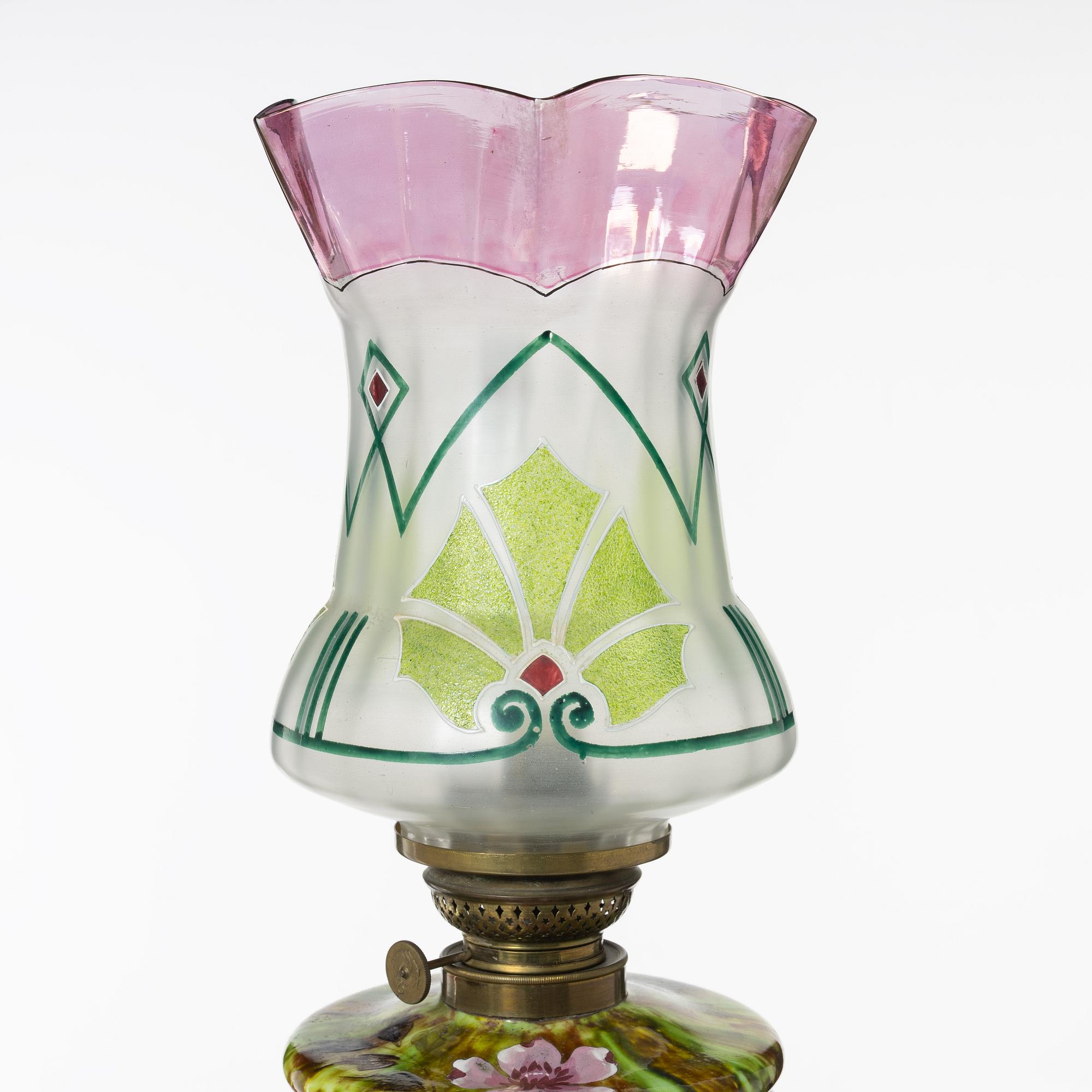 A kerosene lamp, first half of the 20th century.