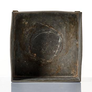 Nils Fougstedt, a pewter jardiniere, Svenskt Tenn, Stockholm, Sweden 1928.