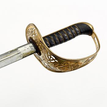 SABEL, Sverige, för officer vid kavalleriet, m/1893.