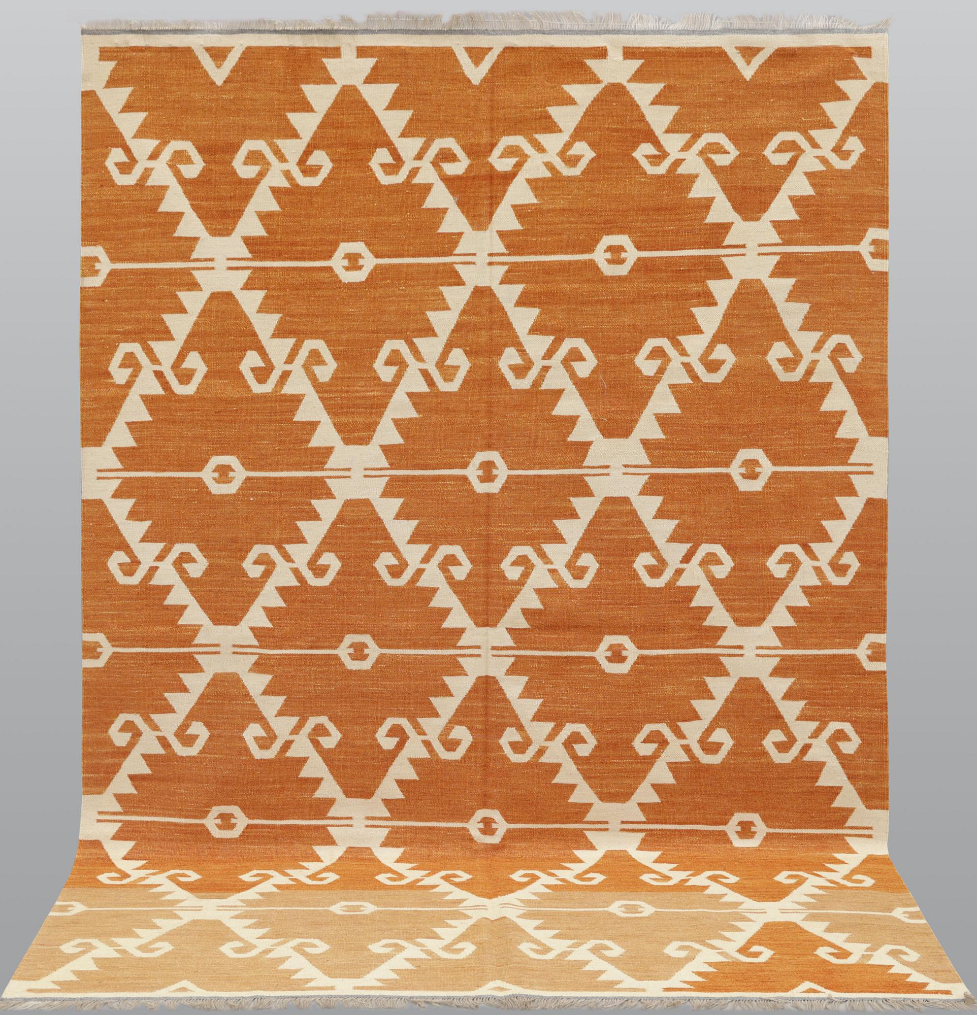 A Kelim rug, c. 251 x 171 cm.