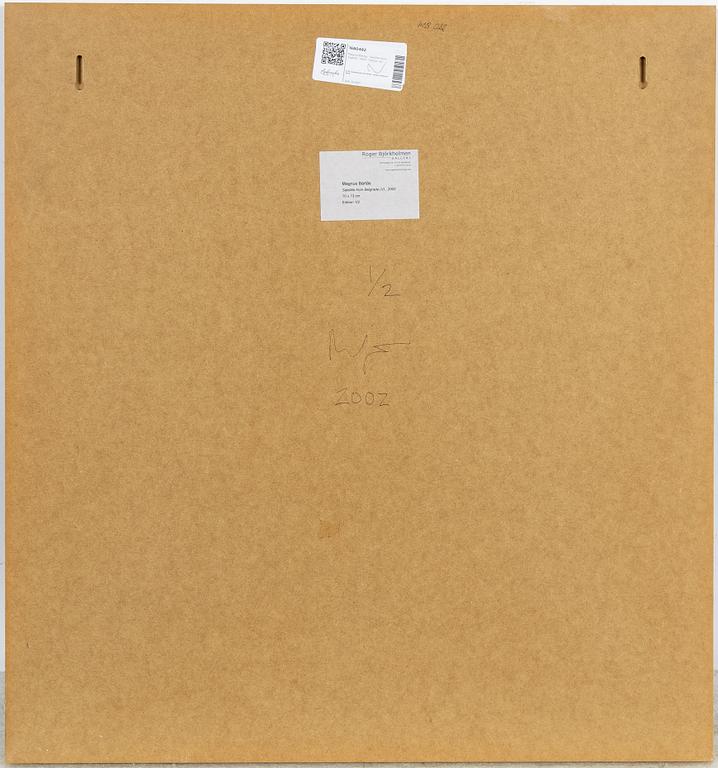 Magnus Bärtås, "Satellite from Belgrade (V)", 2002.