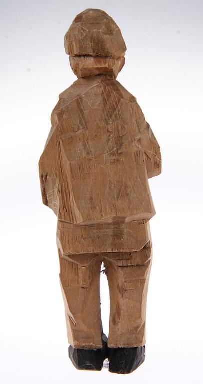 AXEL PETERSSON DÖDERHULTARN,  träfigur.