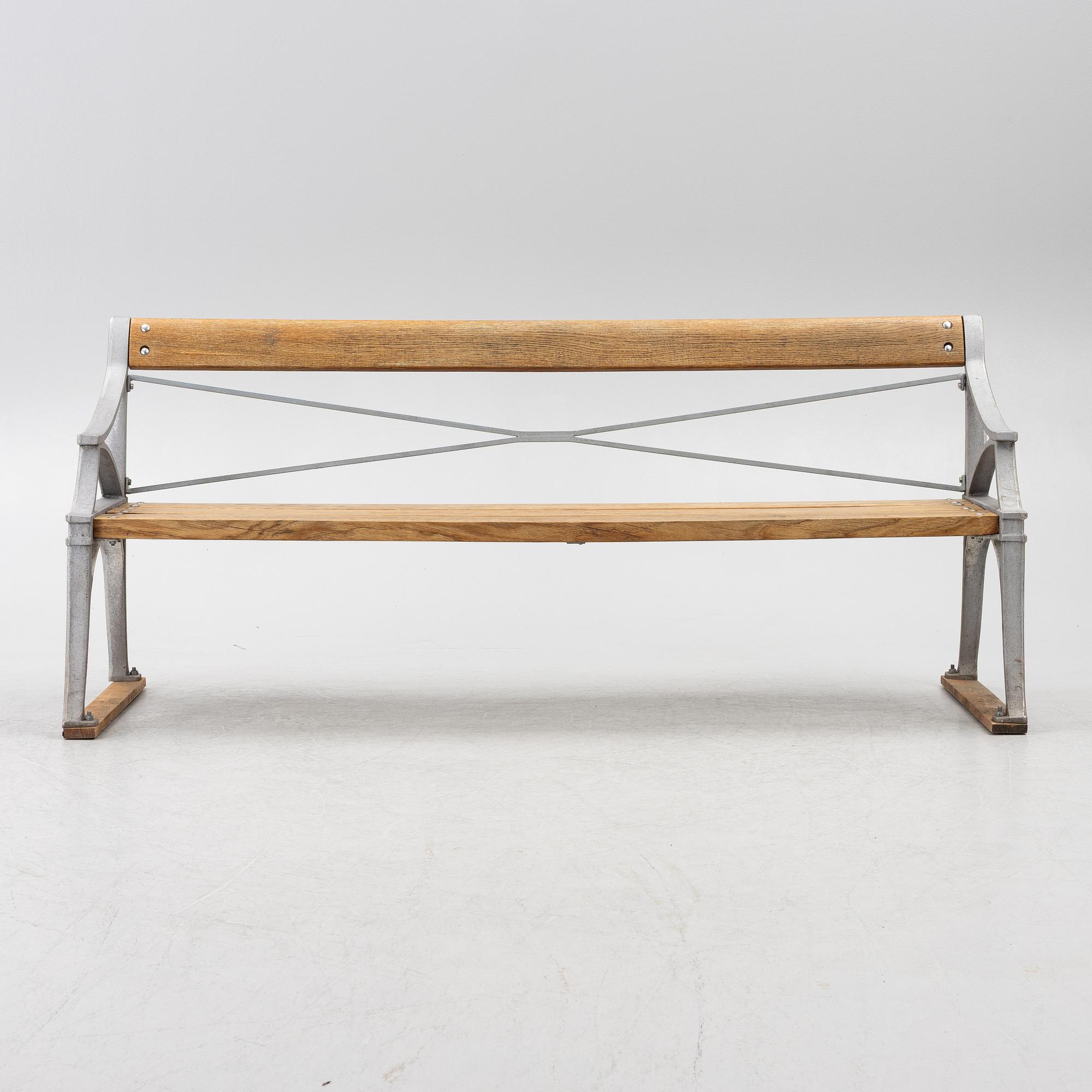 A 'Lessebo' garden sofa, Byarum, 21st century.