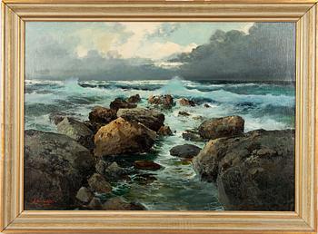 Okänd konstnär, 18/1900-tal, "Capri".