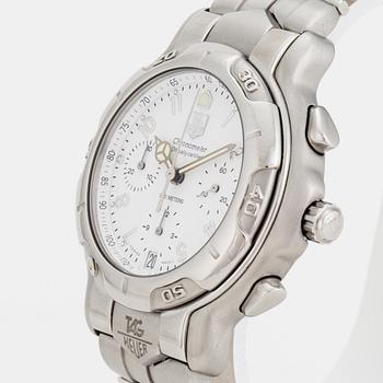 Tag Heuer, 6000 Chronometer, kronograf, wristwatch, 40mm.