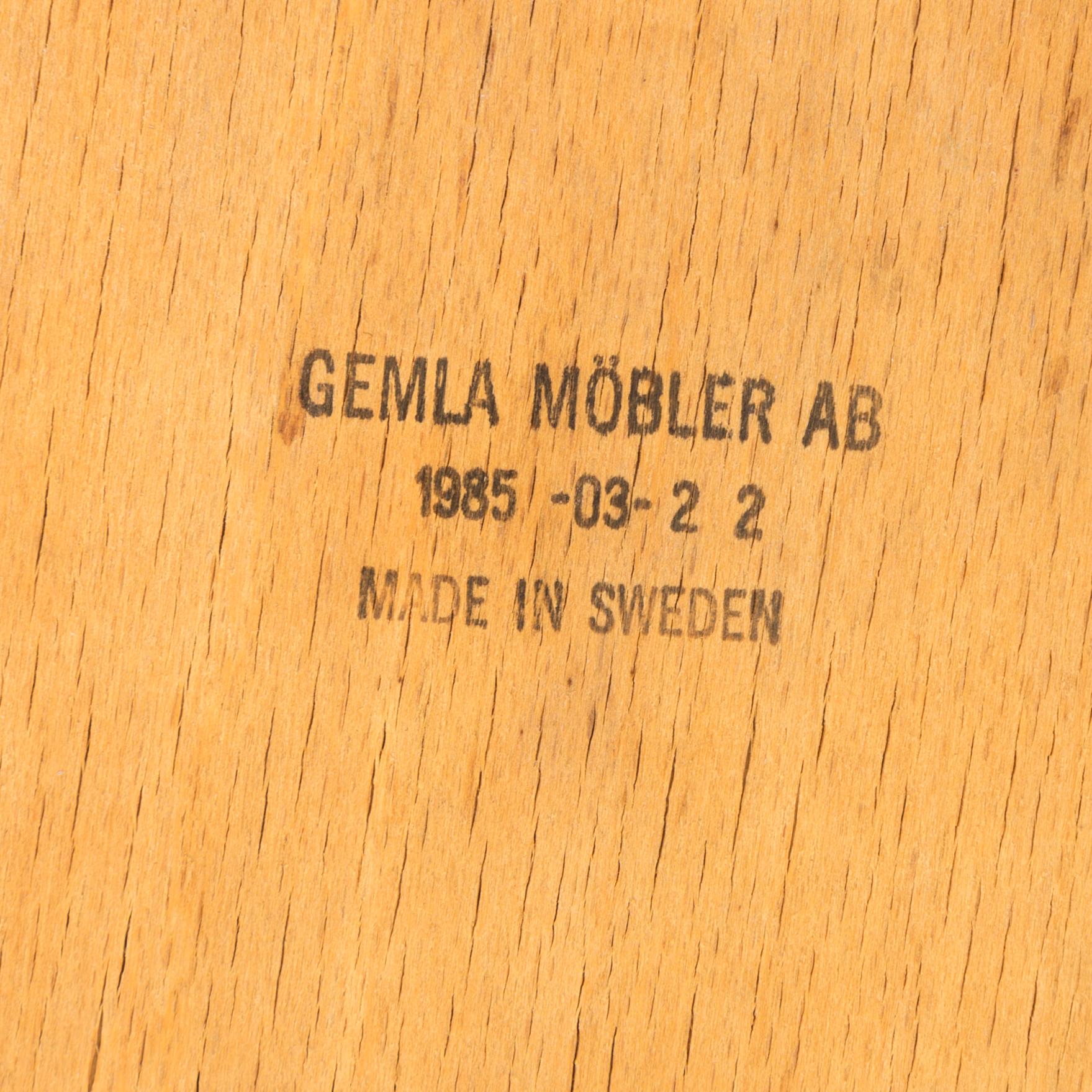 STOLAR, 6 st, "Wien", Gemla, Diö, 1985.