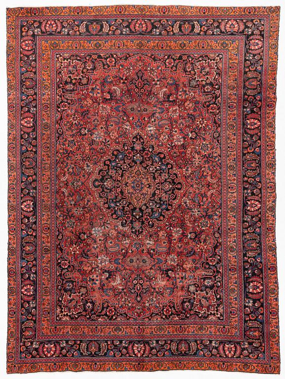 An oriental carpet, c. 401 x 295 cm.