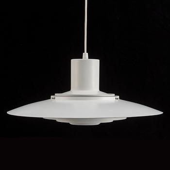 PREBEN FABRICIUS & JØRGEN KASTHOLM, a metal ceiling light, second half of the 20th Century.