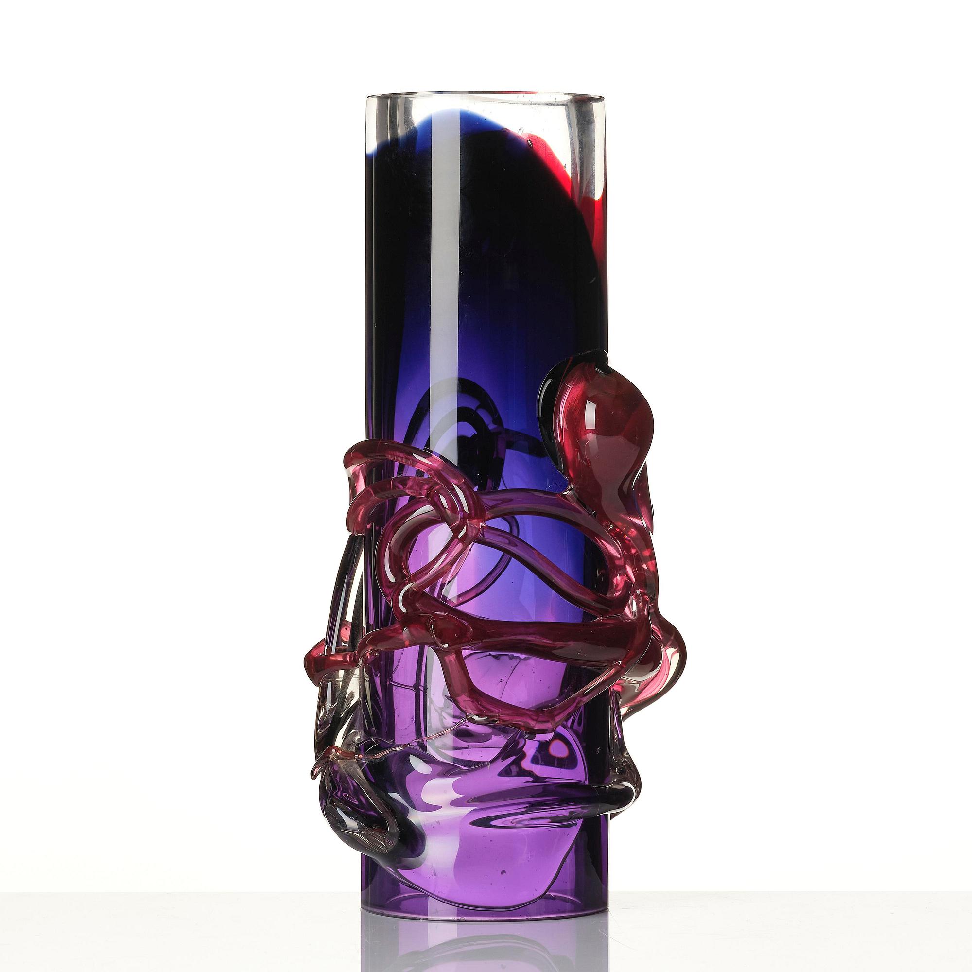 Martin Wickström, & Ulf Kihlander, a glass lantern, executed at Konstfack for Operakällaren, Stockholm, 2008.