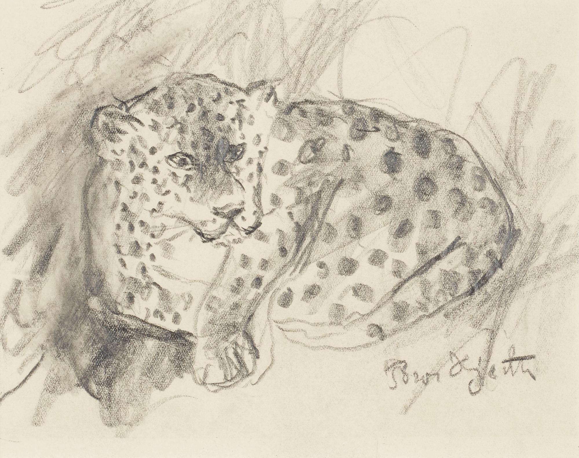 Bror Hjorth, "Leopard".
