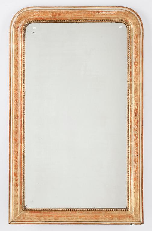 SPEGEL, Louis XVI-stil, sent 1800-tal.