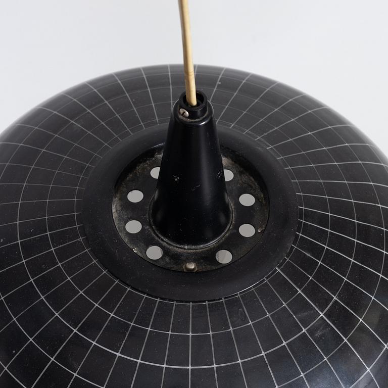 Uno Westerberg, a ceiling lamp model "12144", Arvid Böhlmarks Lampfabrik, Stockholm, 1950s.