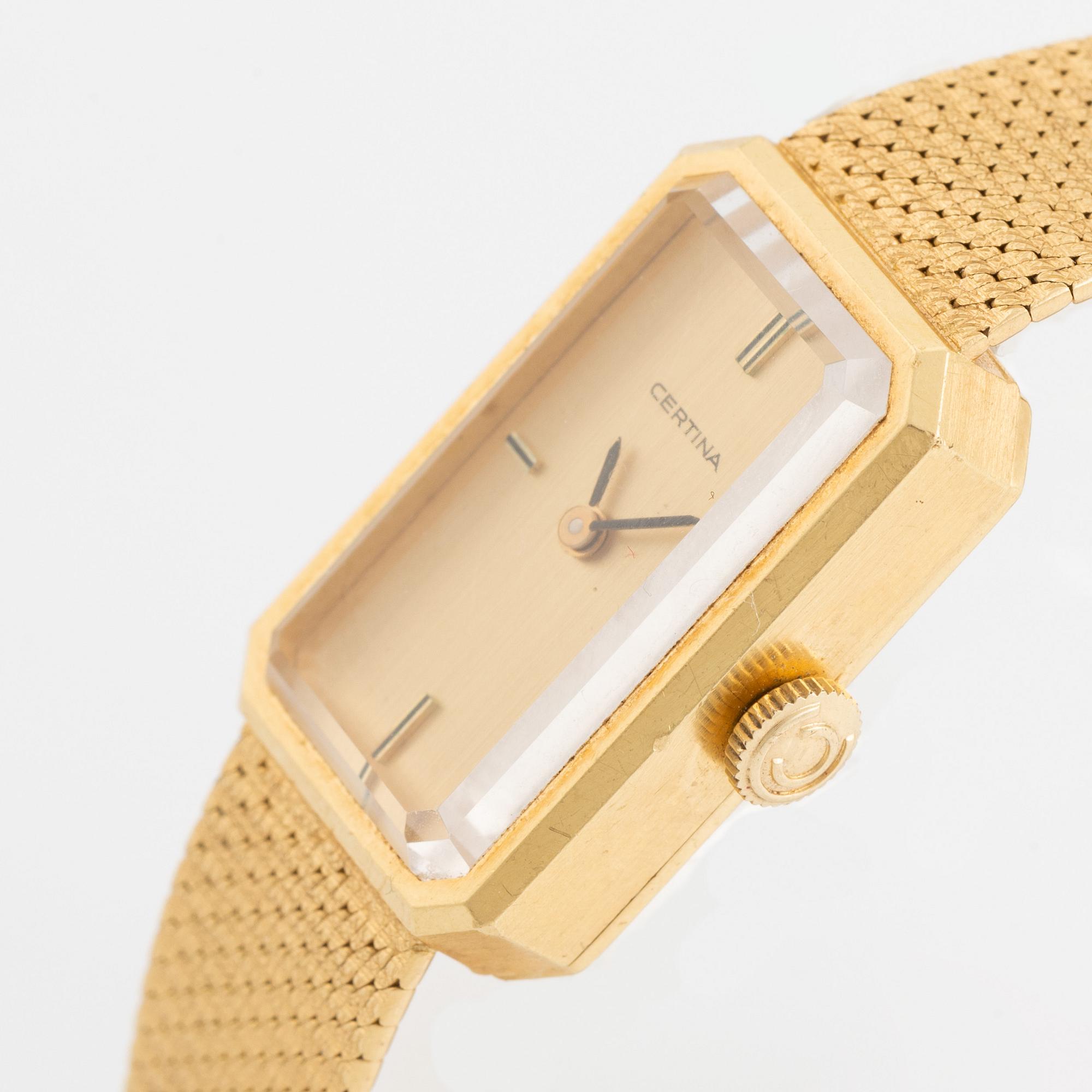 Certina, wristwatch, 15 mm.