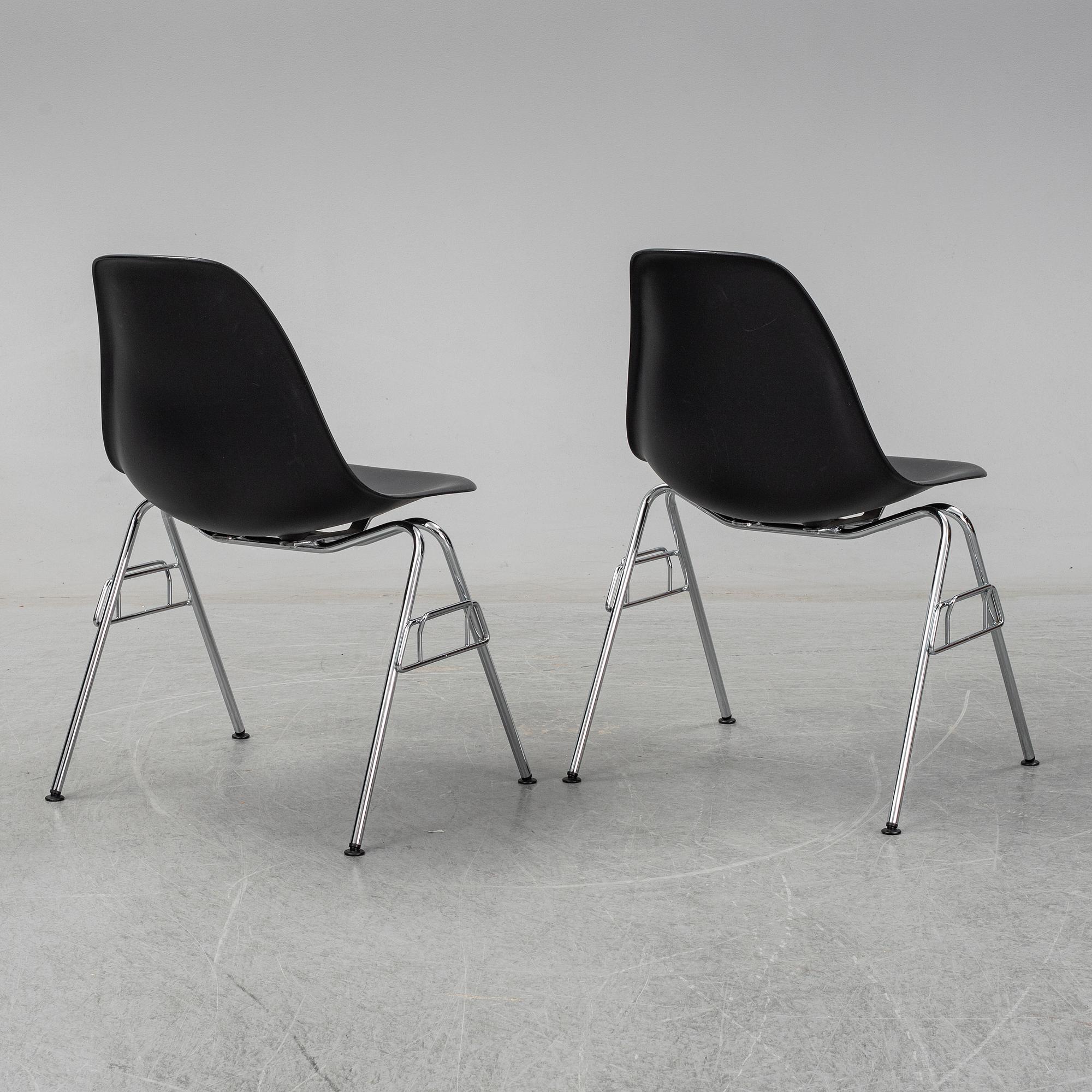 CHARLES AND RAY EAMES, stolar, 8 st, "DSS", Vitra.