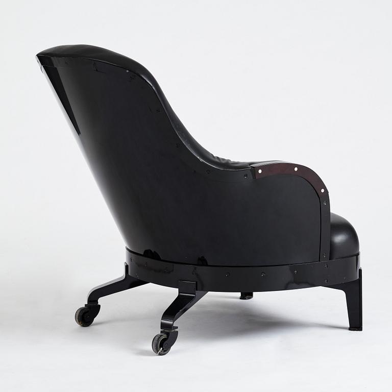 Mats Theselius, a "The Ritz" easy chair, ed. 79/90, for Källemo, Sweden post 1994.