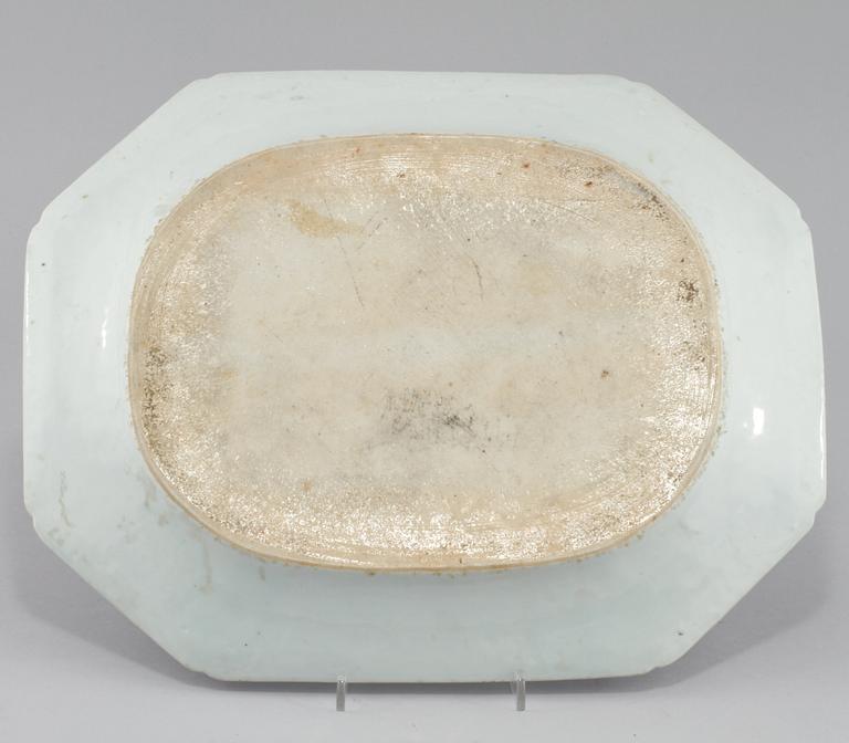 STEKFAT, porslin, Kina, 1700-tal.