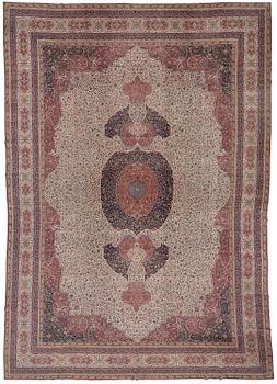 363. A semi-antique Hereke carpet, Western Turkey, c. 685 x 489 cm.