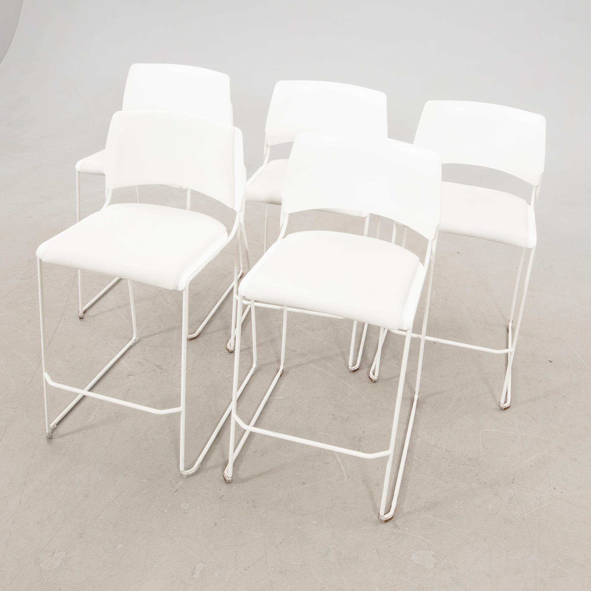 Bar stools, 5 pcs "Ados" Akaba.