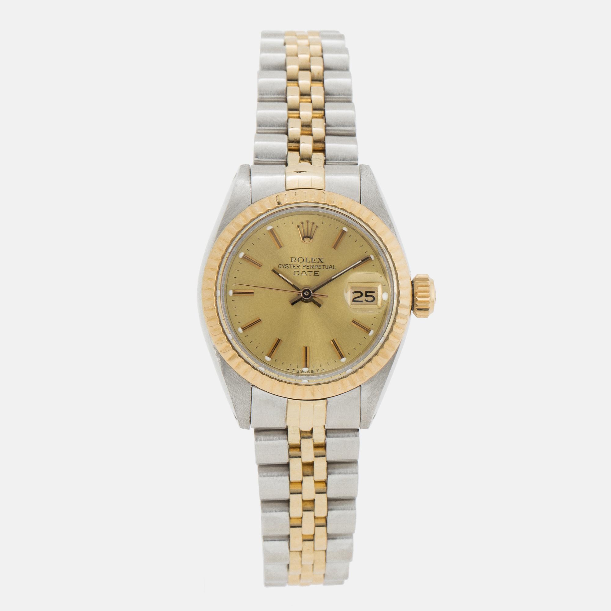 ROLEX, Oyster Perpetual, Date, armbandsur, 26 mm.