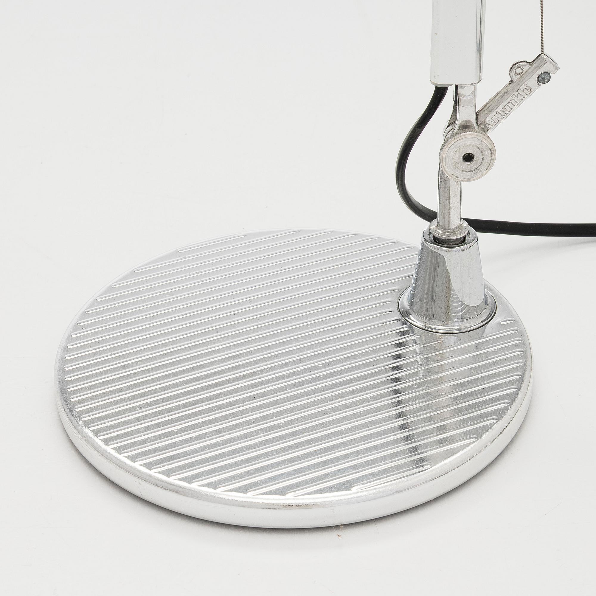 Michele De Lucchi & Giancarlo Fassina, bordslampa, "Tolomeo micro", Artemide, Italien.