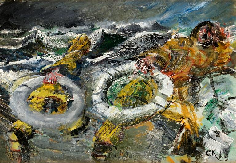Christian Krohg, "Storm".