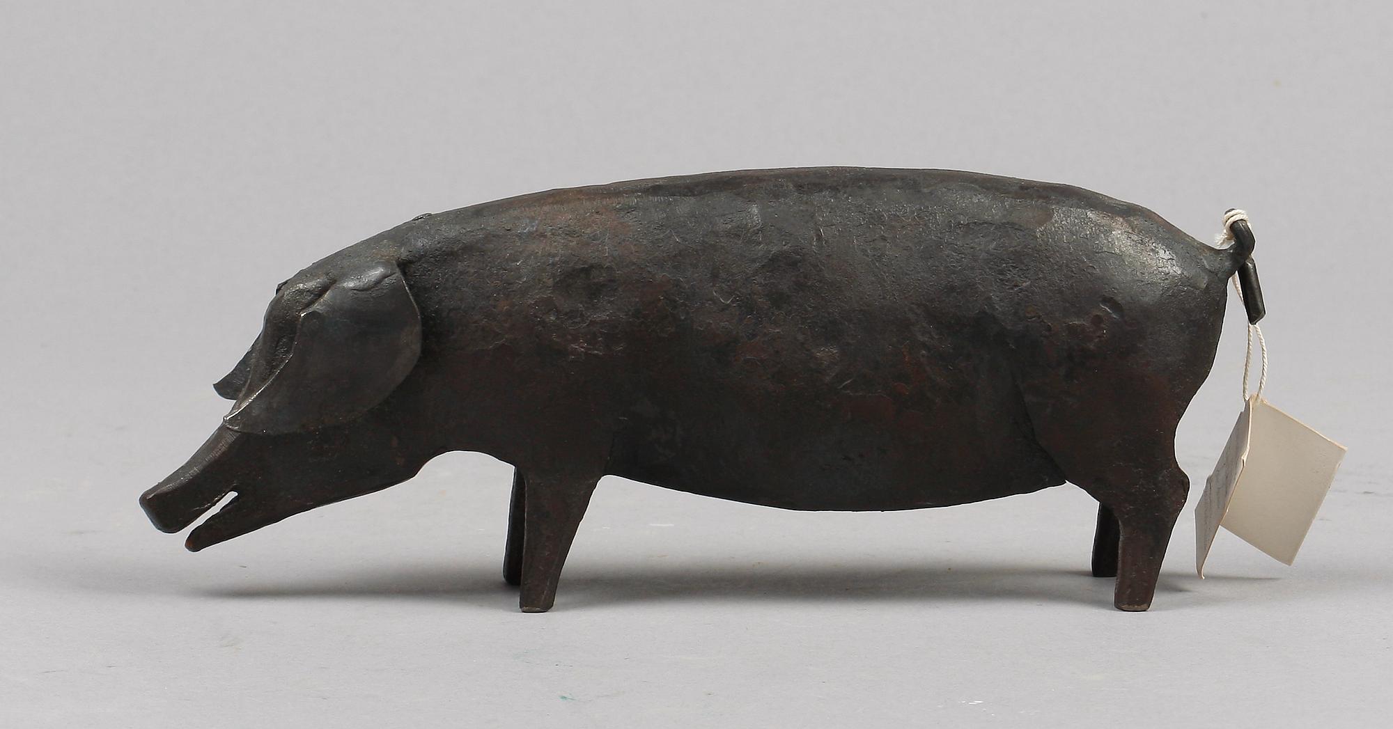 SKULPTUR, smide, Lars Larsson, Boda. Sign.