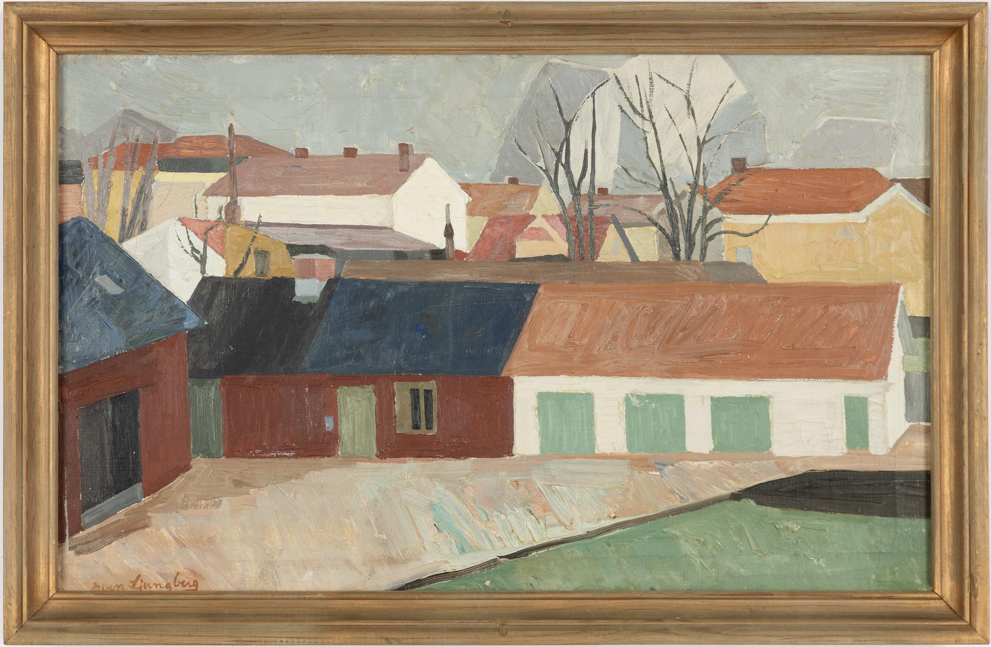 Sven Ljungberg, Vy över staden.