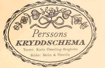 John Melin & Anders österlin poster 1950/60s.