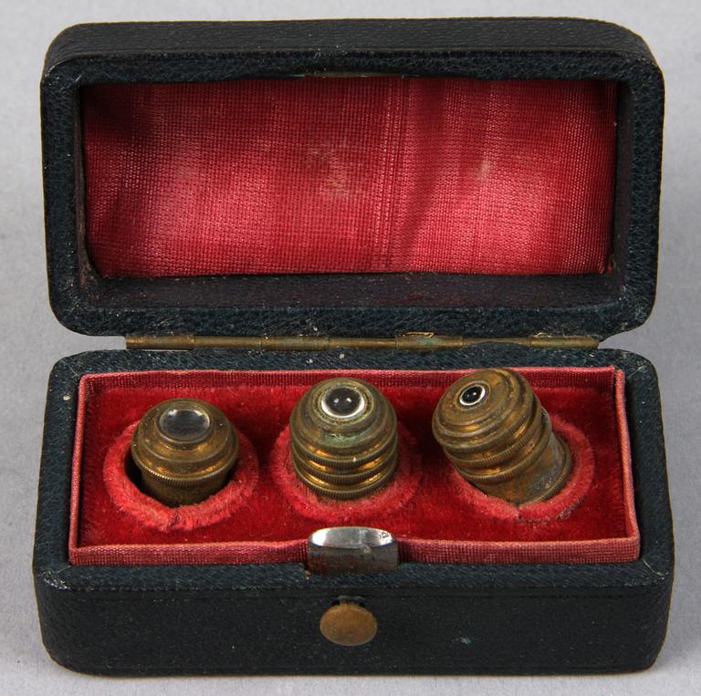 MIKROSKOP, Nachet & Fils. 1900-tal.