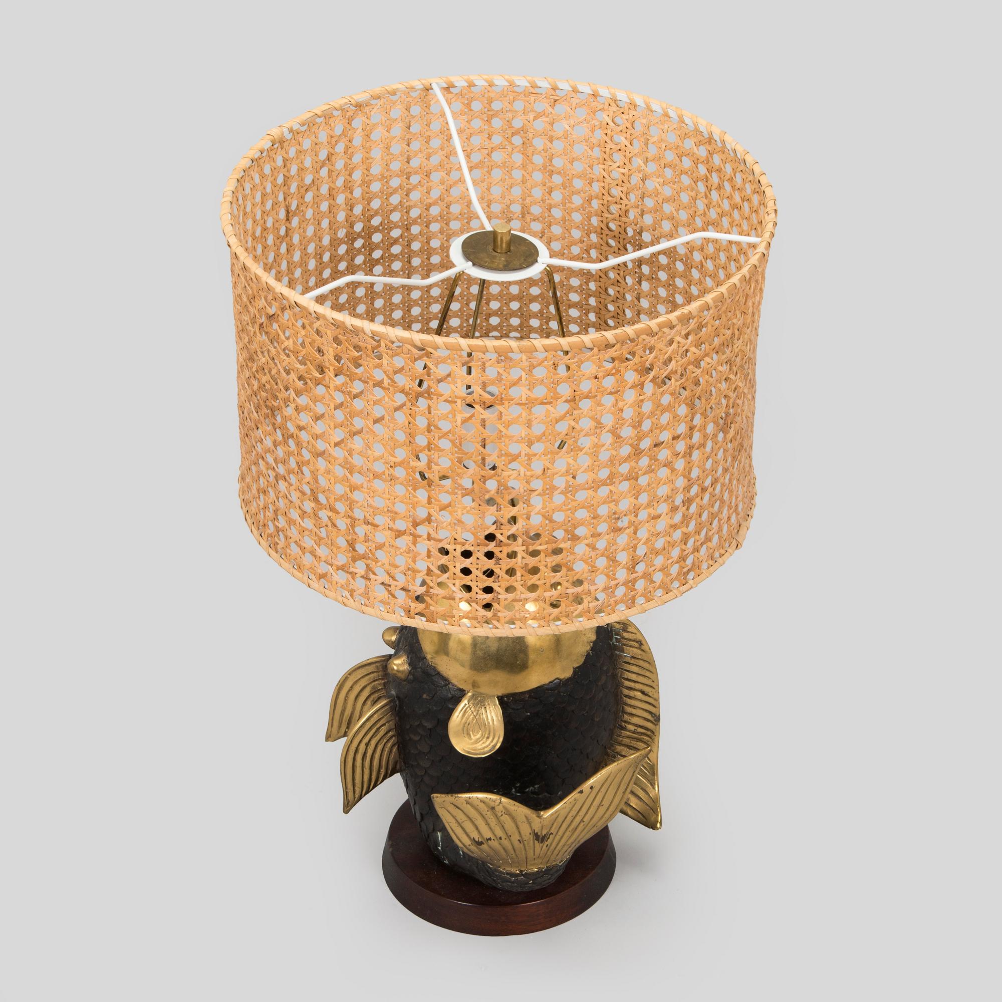 A 1960s/70s tablelamp.