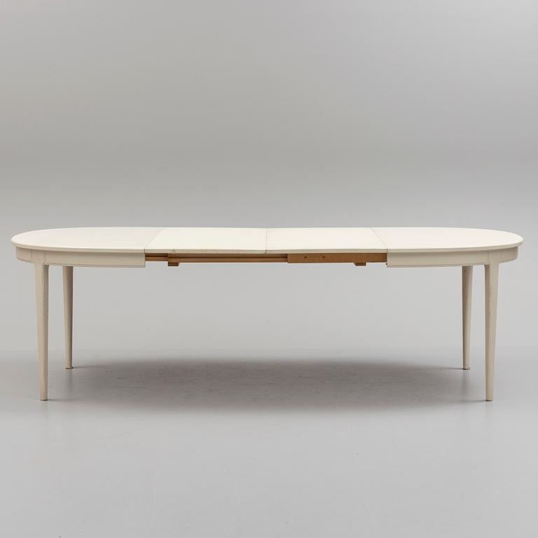 A 'Herrgården' table by Carl Malmsten, Bodafors, 1961.