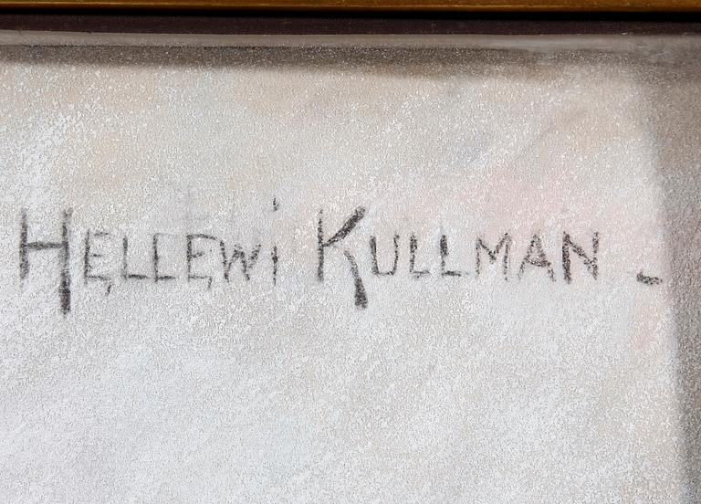 KULLMAN, HELLEWI. Pastell, sign.