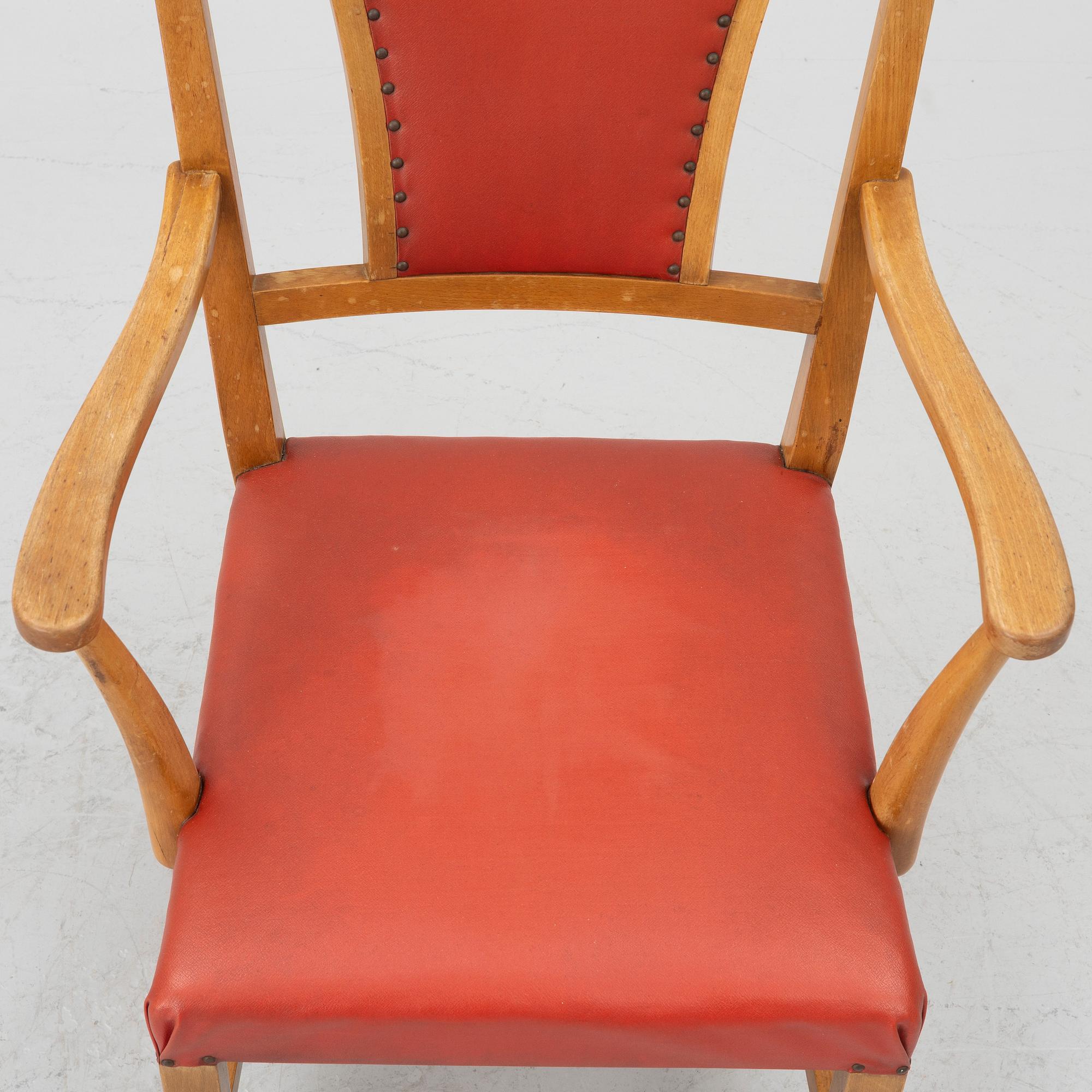 Josef Frank, a model B2163 armchair, Svenskt Tenn.