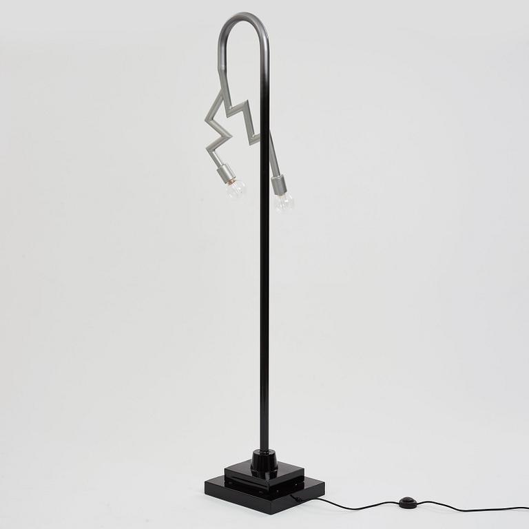 Lotta Lampa, a unique "Tjabo Thunder Light", floor lamp, Studio Lotta Lampa, Sweden 2018.