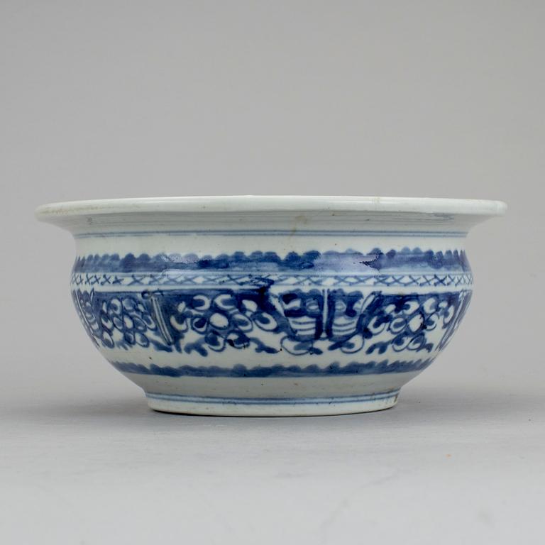 SKÅL, porslin, Kina 1800-tal.
