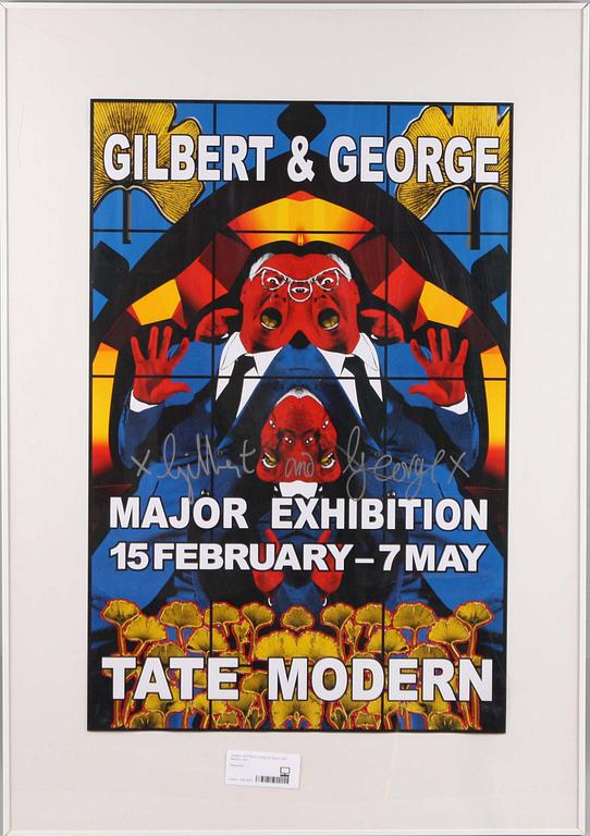 AFFFISCH, Gilbert & Georg, Tate Modern, sign.