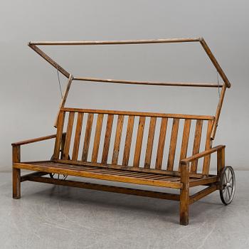 A garden sofa by Elsa Stackelberg, Fri Form, Sweden.