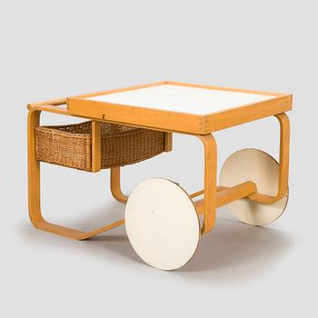 Alvar Aalto, tarjoiluvaunu, malli 900, Artek 1970-luku.