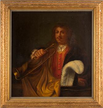 CARL WAHLBOM, tillskriven, olja på duk, 1800-tal.