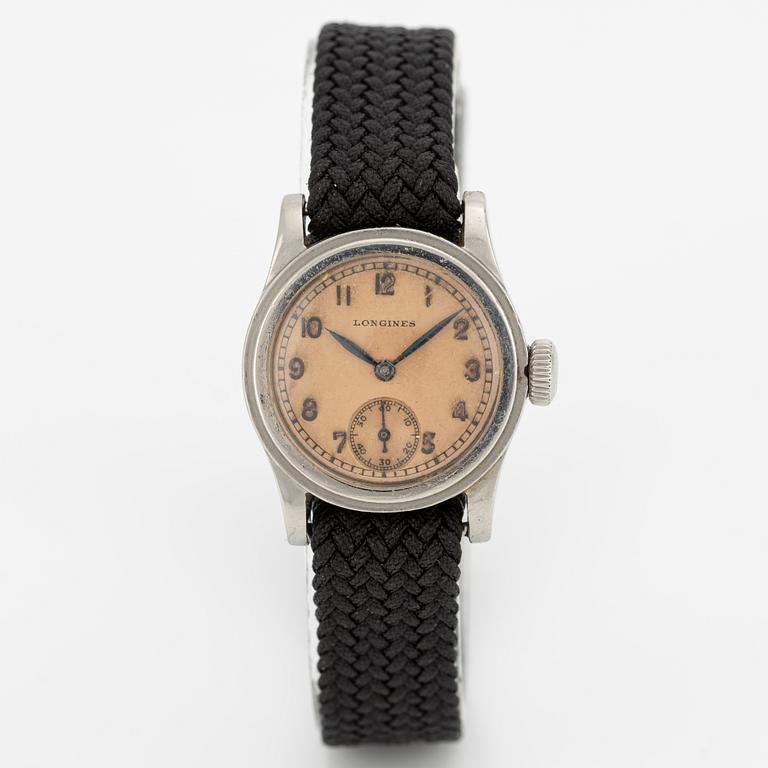 Longines, "Tre Tacche", wristwatch, 23.5 mm.