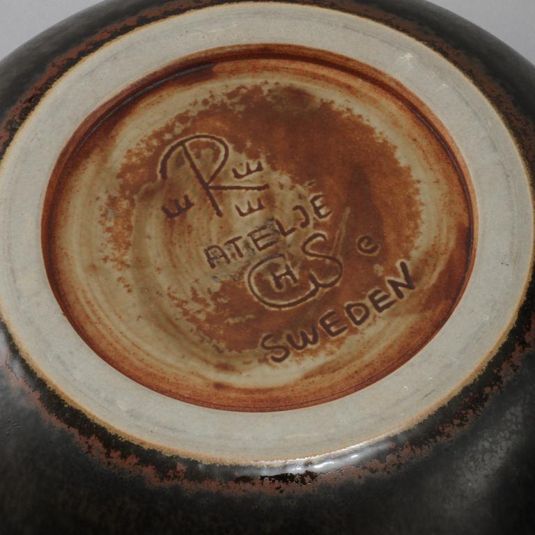 VAS och SKÅLAR, 3 delar, Carl Harry Stålhane, Designhuset och Rörstrand, 1900-talets andra hälft.